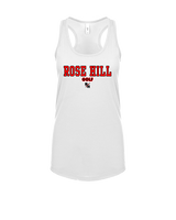 Rose Hill HS Golf Block 2 - Womens Tank Top