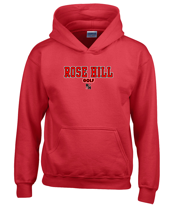 Rose Hill HS Golf Block 2 - Youth Hoodie