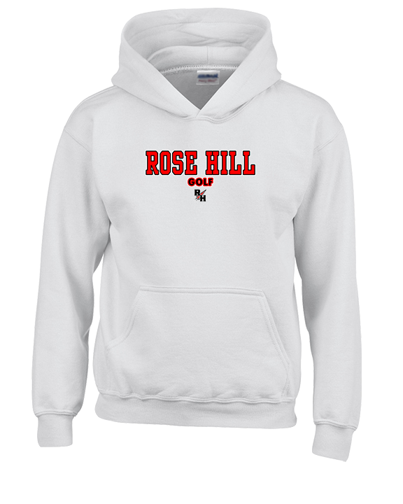Rose Hill HS Golf Block 2 - Youth Hoodie
