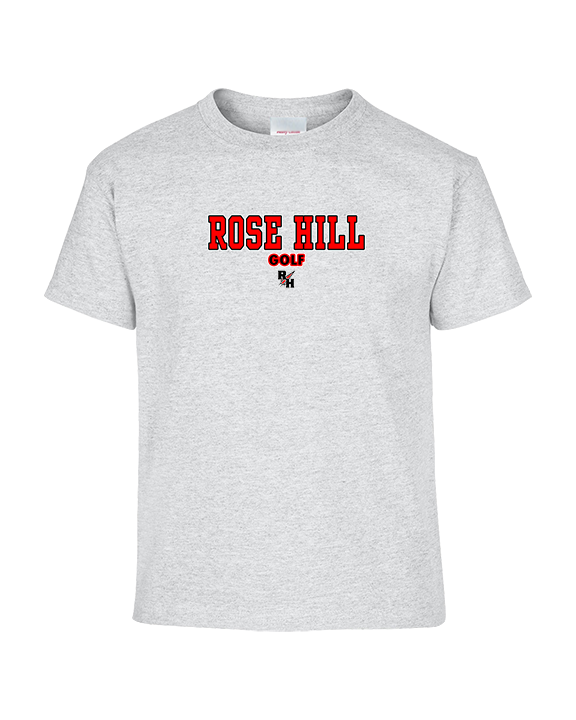 Rose Hill HS Golf Block 2 - Youth Shirt