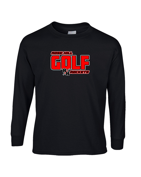 Rose Hill HS Golf Bold - Cotton Longsleeve