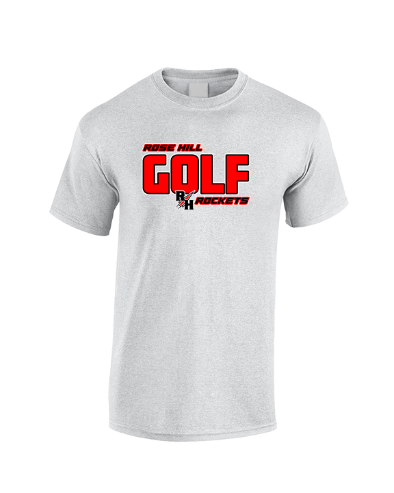 Rose Hill HS Golf Bold - Cotton T-Shirt