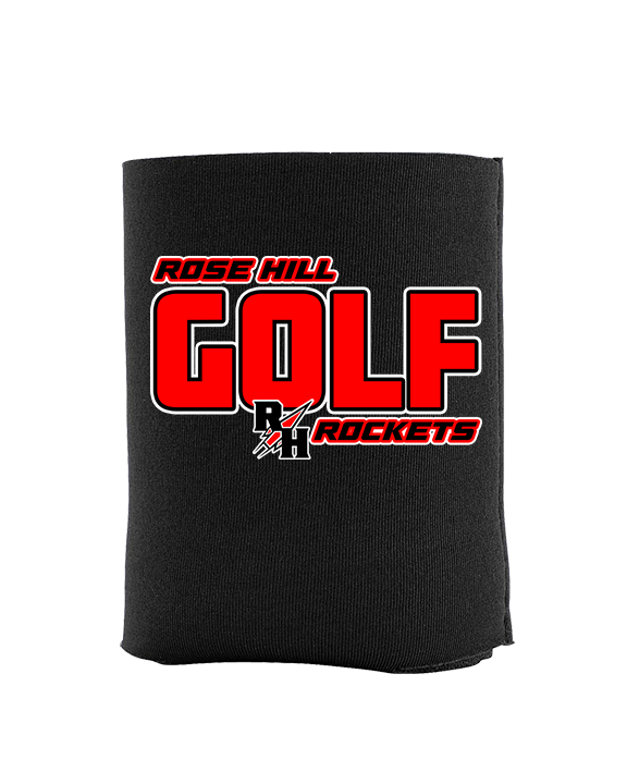 Rose Hill HS Golf Bold - Koozie