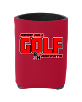 Rose Hill HS Golf Bold - Koozie