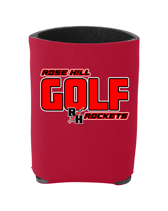 Rose Hill HS Golf Bold - Koozie