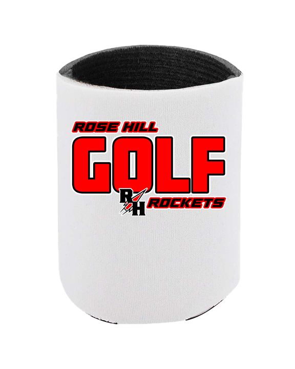 Rose Hill HS Golf Bold - Koozie