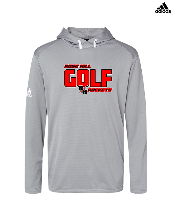 Rose Hill HS Golf Bold - Mens Adidas Hoodie