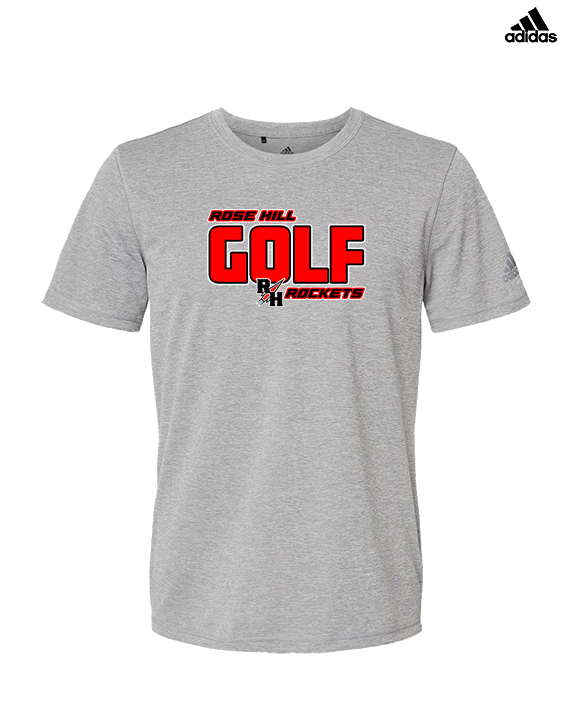 Rose Hill HS Golf Bold - Mens Adidas Performance Shirt