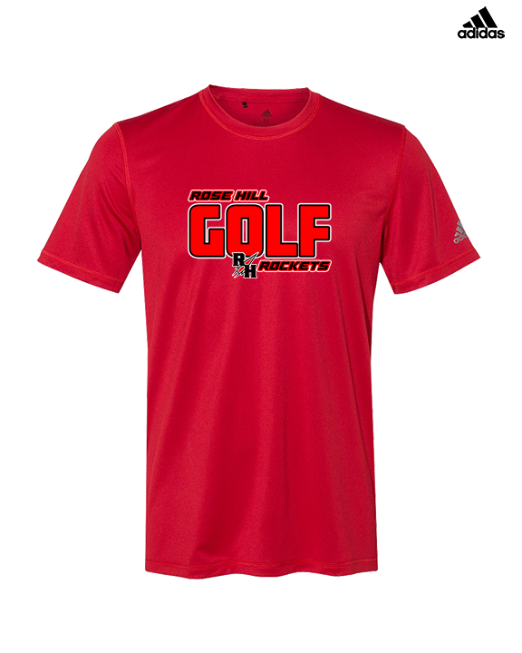 Rose Hill HS Golf Bold - Mens Adidas Performance Shirt