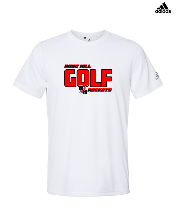 Rose Hill HS Golf Bold - Mens Adidas Performance Shirt