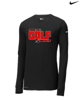 Rose Hill HS Golf Bold - Mens Nike Longsleeve