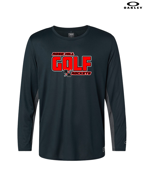 Rose Hill HS Golf Bold - Mens Oakley Longsleeve