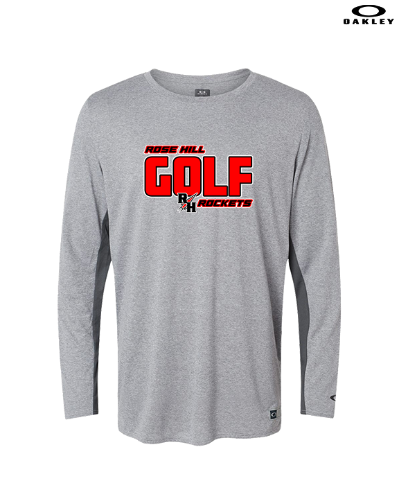 Rose Hill HS Golf Bold - Mens Oakley Longsleeve