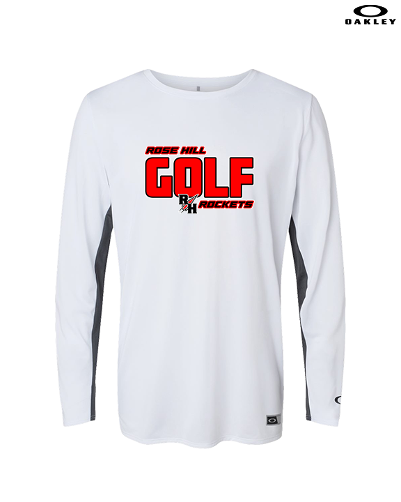 Rose Hill HS Golf Bold - Mens Oakley Longsleeve