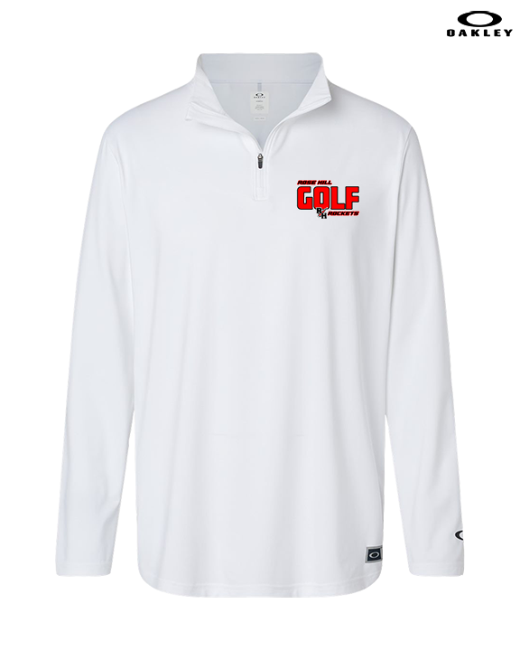 Rose Hill HS Golf Bold - Mens Oakley Quarter Zip