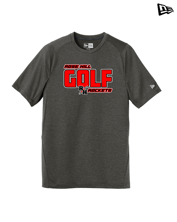 Rose Hill HS Golf Bold - New Era Performance Shirt