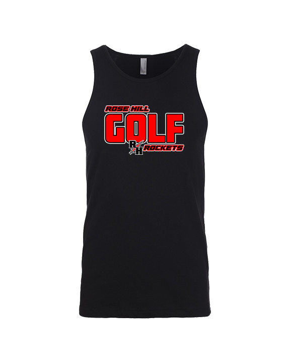 Rose Hill HS Golf Bold - Tank Top