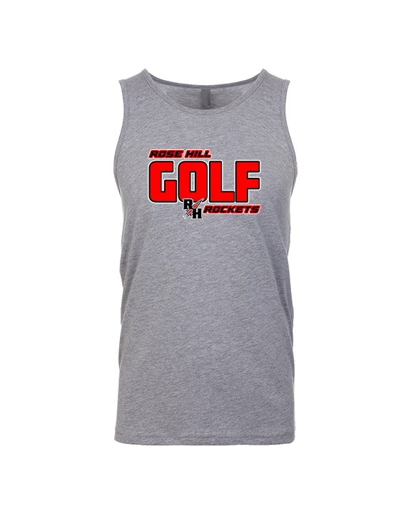 Rose Hill HS Golf Bold - Tank Top
