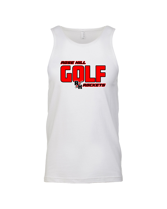 Rose Hill HS Golf Bold - Tank Top