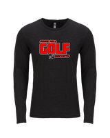 Rose Hill HS Golf Bold - Tri-Blend Long Sleeve