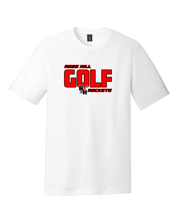 Rose Hill HS Golf Bold - Tri-Blend Shirt
