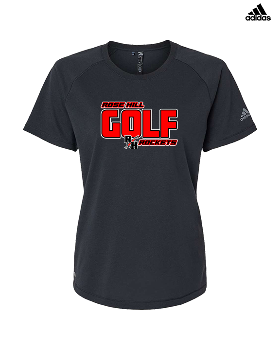 Rose Hill HS Golf Bold - Womens Adidas Performance Shirt