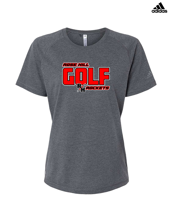 Rose Hill HS Golf Bold - Womens Adidas Performance Shirt