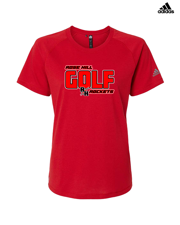 Rose Hill HS Golf Bold - Womens Adidas Performance Shirt