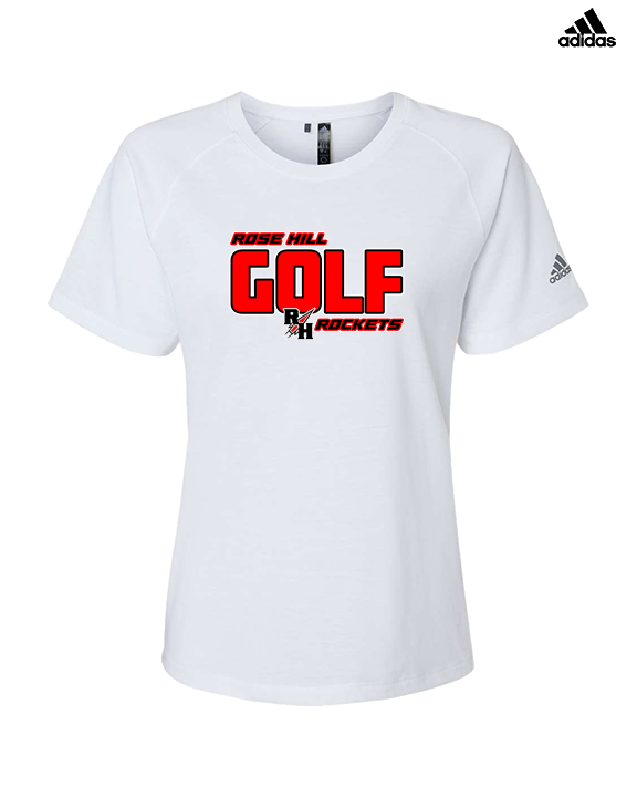 Rose Hill HS Golf Bold - Womens Adidas Performance Shirt