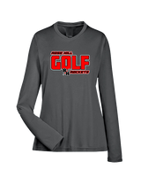 Rose Hill HS Golf Bold - Womens Performance Longsleeve