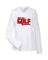 Rose Hill HS Golf Bold - Womens Performance Longsleeve