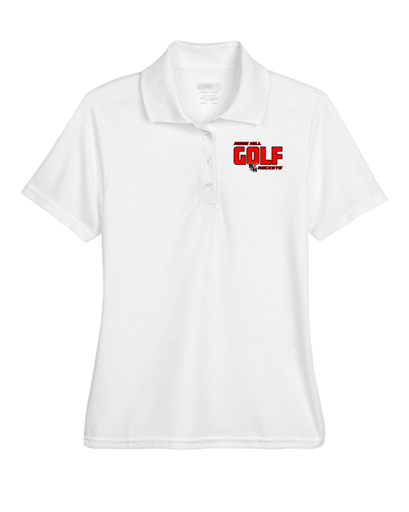 Rose Hill HS Golf Bold - Womens Polo