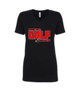 Rose Hill HS Golf Bold - Womens Vneck