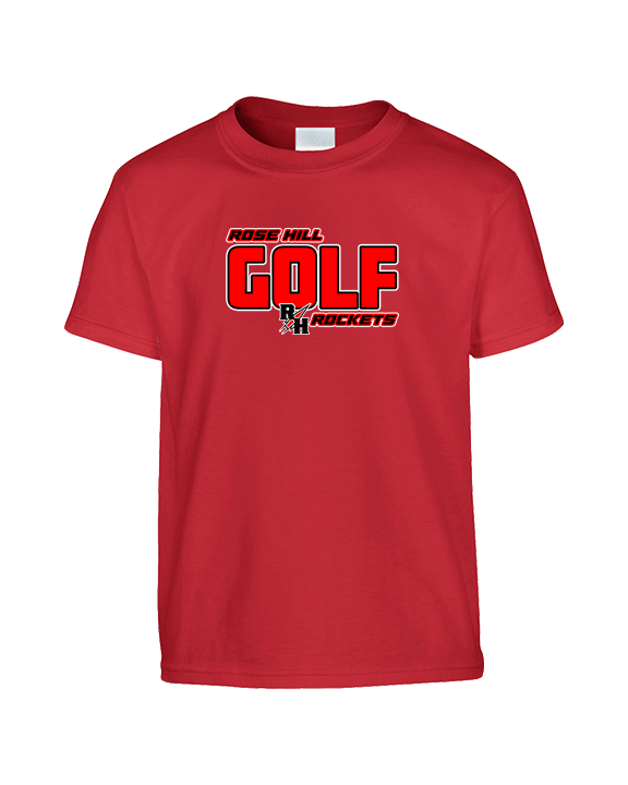Rose Hill HS Golf Bold - Youth Shirt