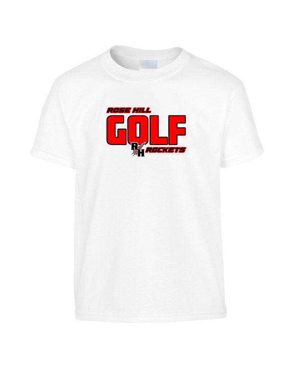 Rose Hill HS Golf Bold - Youth Shirt