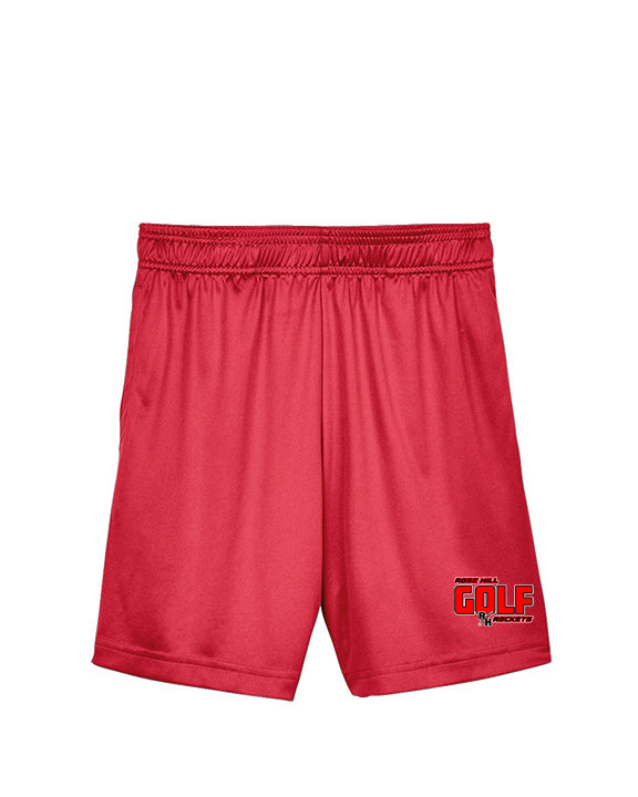 Rose Hill HS Golf Bold - Youth Training Shorts