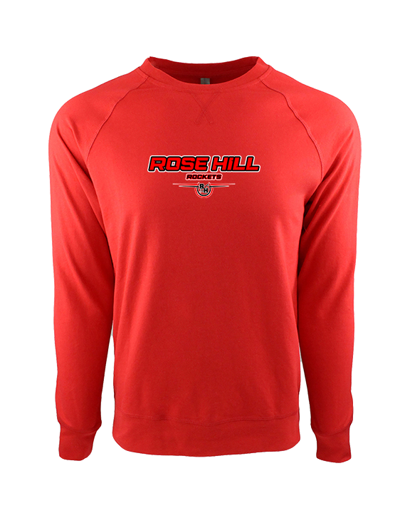 Rose Hill HS Golf Design 2 - Crewneck Sweatshirt