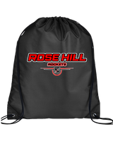 Rose Hill HS Golf Design 2 - Drawstring Bag