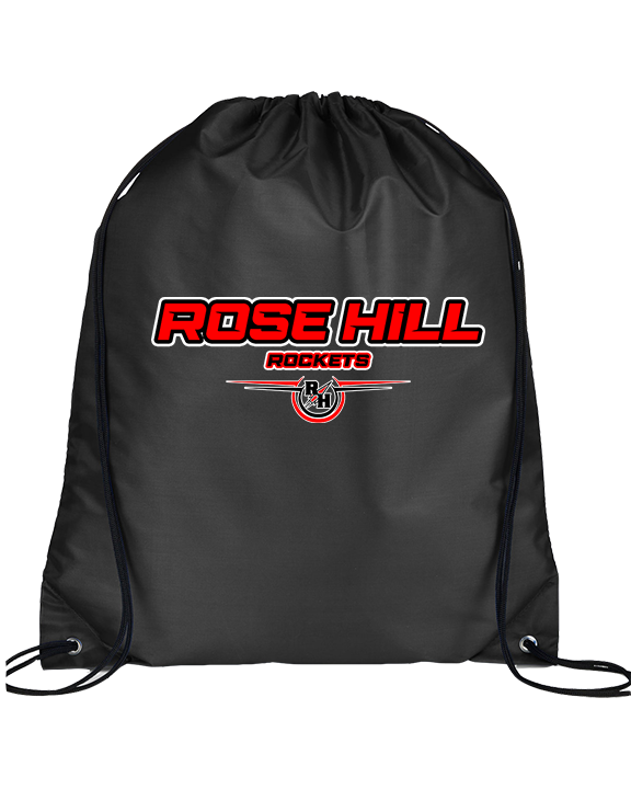 Rose Hill HS Golf Design 2 - Drawstring Bag