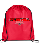 Rose Hill HS Golf Design 2 - Drawstring Bag