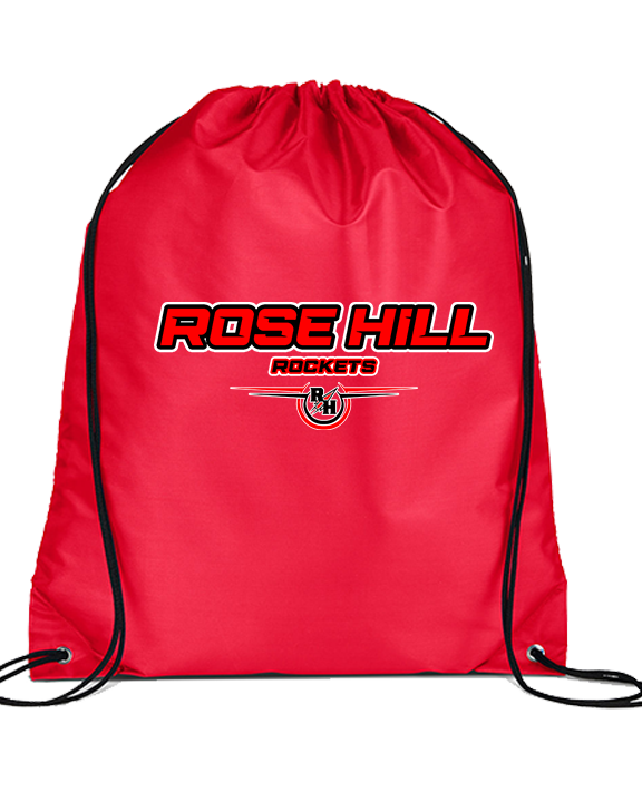 Rose Hill HS Golf Design 2 - Drawstring Bag