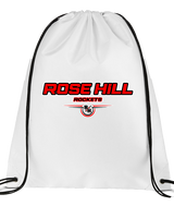 Rose Hill HS Golf Design 2 - Drawstring Bag