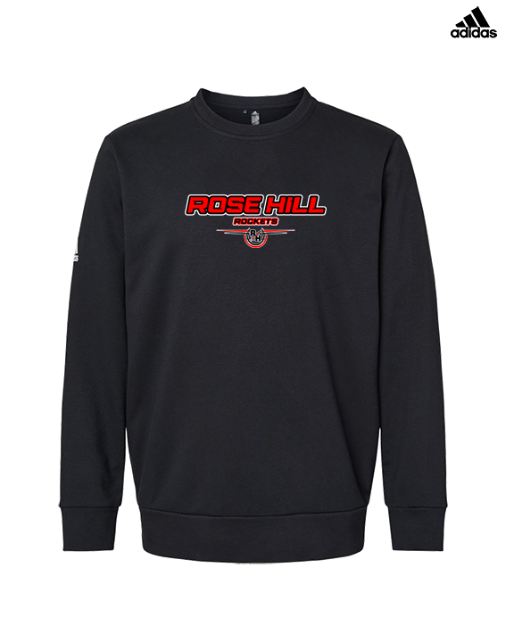 Rose Hill HS Golf Design 2 - Mens Adidas Crewneck