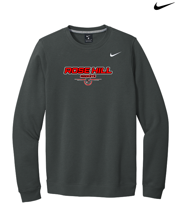 Rose Hill HS Golf Design 2 - Mens Nike Crewneck