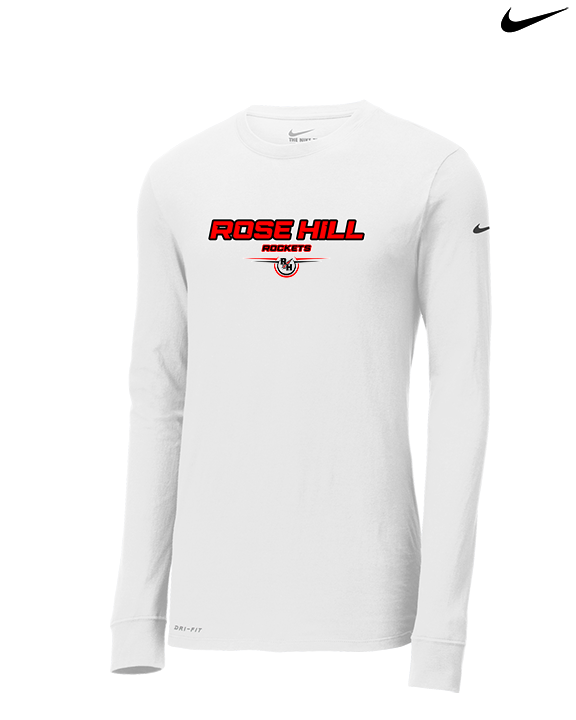 Rose Hill HS Golf Design 2 - Mens Nike Longsleeve