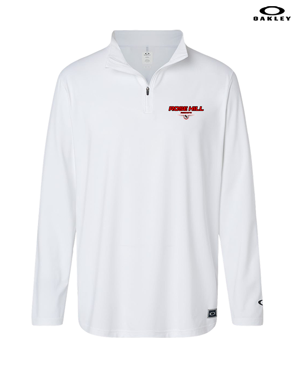 Rose Hill HS Golf Design 2 - Mens Oakley Quarter Zip