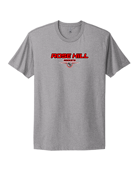 Rose Hill HS Golf Design 2 - Mens Select Cotton T-Shirt