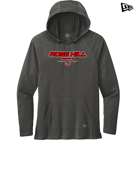 Rose Hill HS Golf Design 2 - New Era Tri-Blend Hoodie