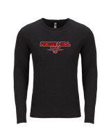 Rose Hill HS Golf Design 2 - Tri-Blend Long Sleeve