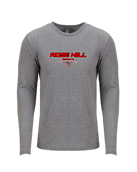 Rose Hill HS Golf Design 2 - Tri-Blend Long Sleeve